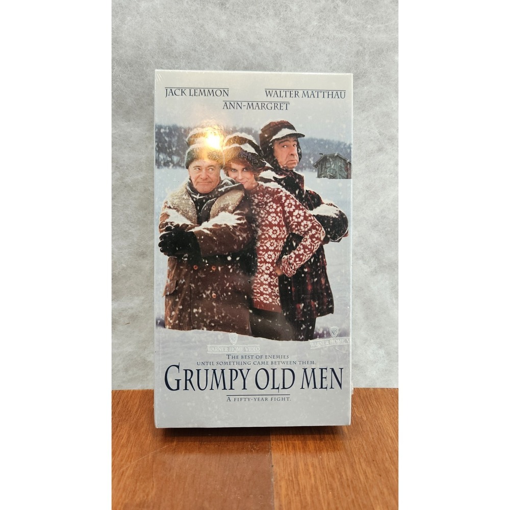 Grumpy Old‎ Men 1993 (VHS, 1994) Walter Matthau, Jack Lemmon, Ann-Margret